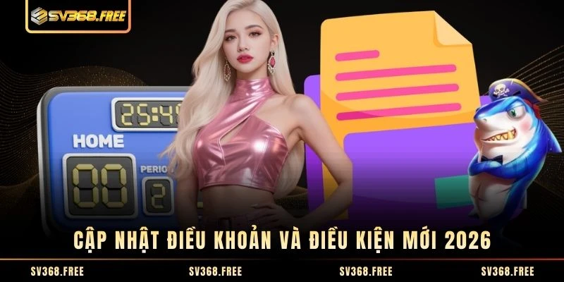 Cập nhật điều khoản và điều kiện mới 2026