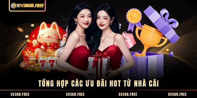 Tổng hợp các ưu đãi hot từ nhà cái